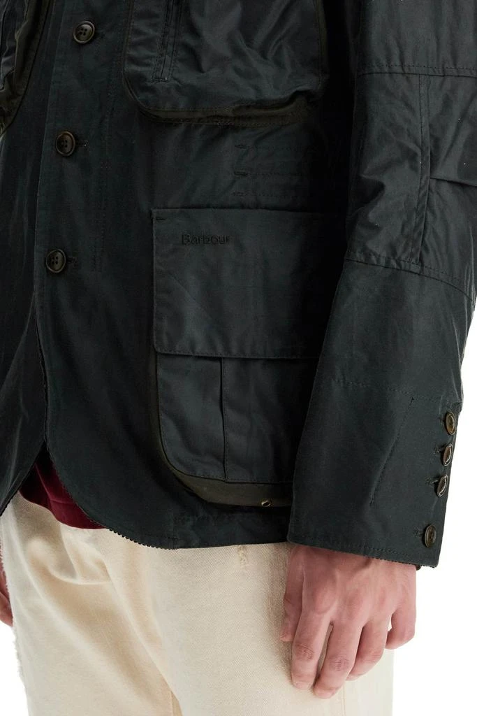 Barbour outland waxed jacket 4