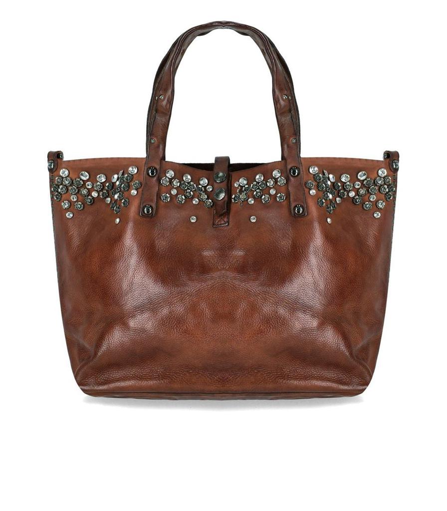 CAMPOMAGGI Campomaggi Bella Di Notte Cognac Shopping Bag