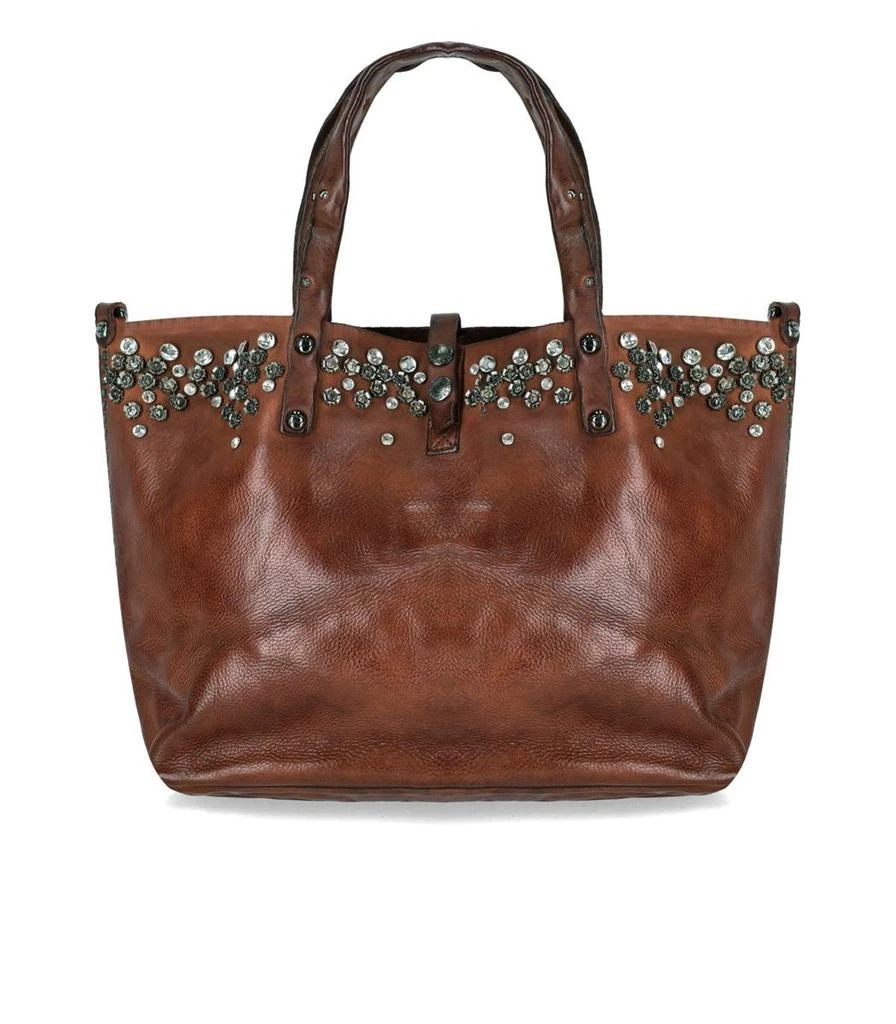 CAMPOMAGGI Campomaggi Bella Di Notte Cognac Shopping Bag 1