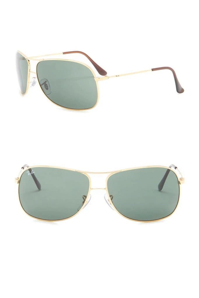 Ray-Ban 64mm Aviator Sunglasses 1