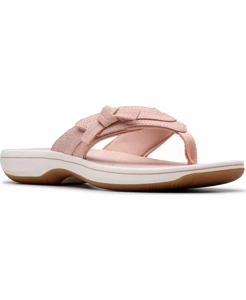 Clarks Women's Cloudsteppers Breeze Dalia Rip Tape Sandals 1