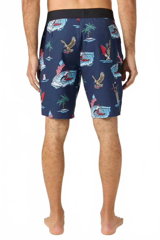 O'Neill Men's Lennox Usa 20" Boardshorts In Navy 4