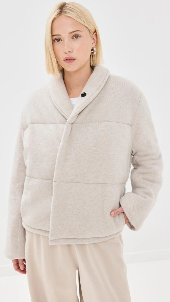 Le Kasha Prague Short Puffer Cashmere Bomber 1