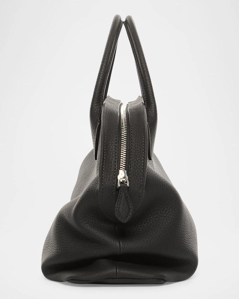 The Row Agnes Bowling Top-Handle Bag in Grain Leather 2