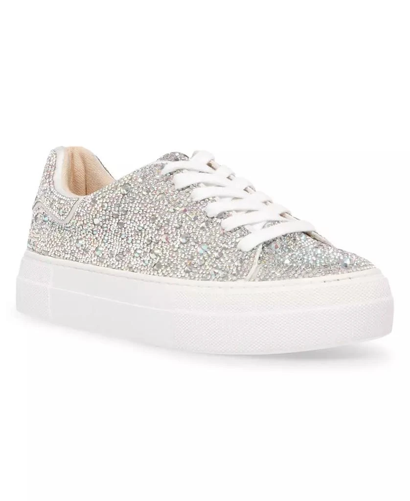 Betsey Johnson Betsey Johnson Women's Sidny Platform Lace-Up Sneakers 1