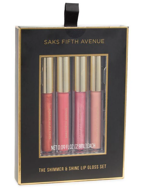 Saks Fifth Avenue 4-Piece Shimmer & Shine Lip Gloss Set 2