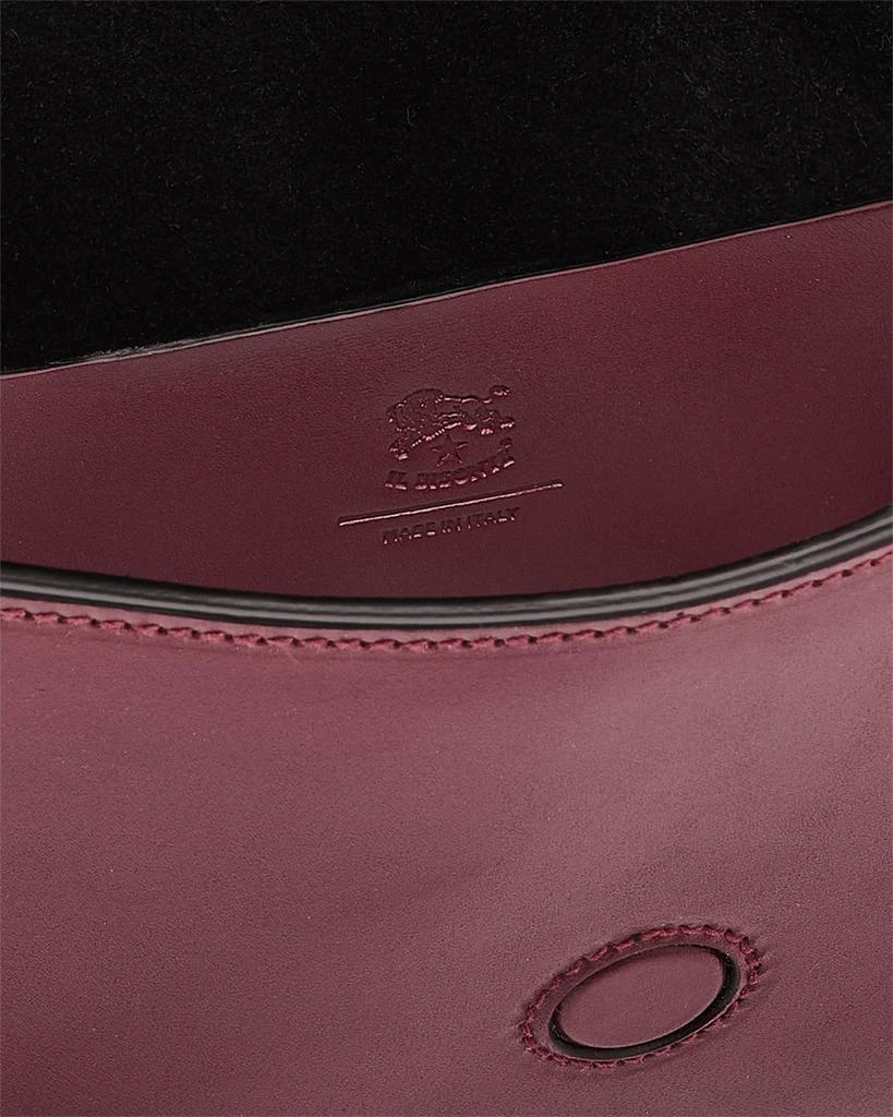Il Bisonte Consuelo Flap Leather Clutch Bag 3