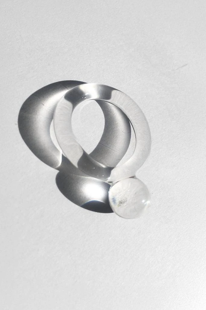 Jane D
arensbourg Jane D
Arensbourg - Women
s Glass Dot Ring