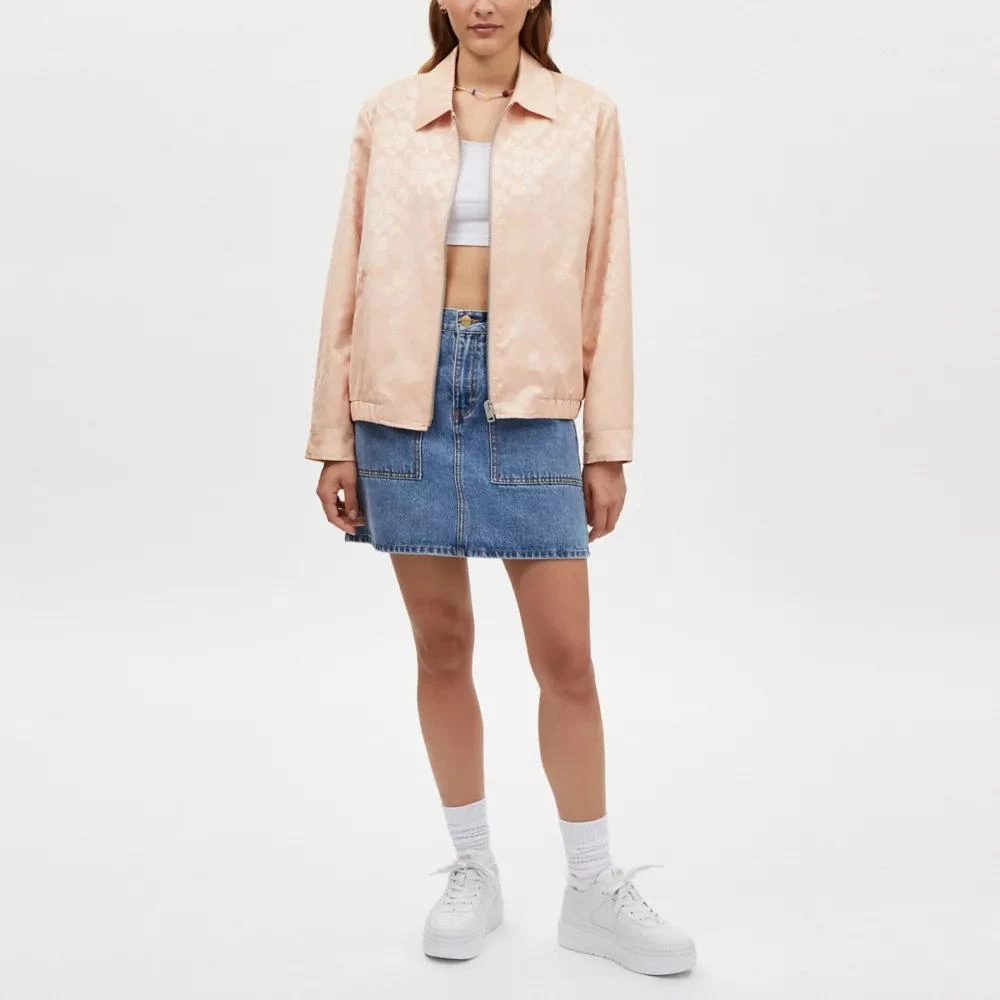 Coach Tonal Signature Souvenir Jacket 2