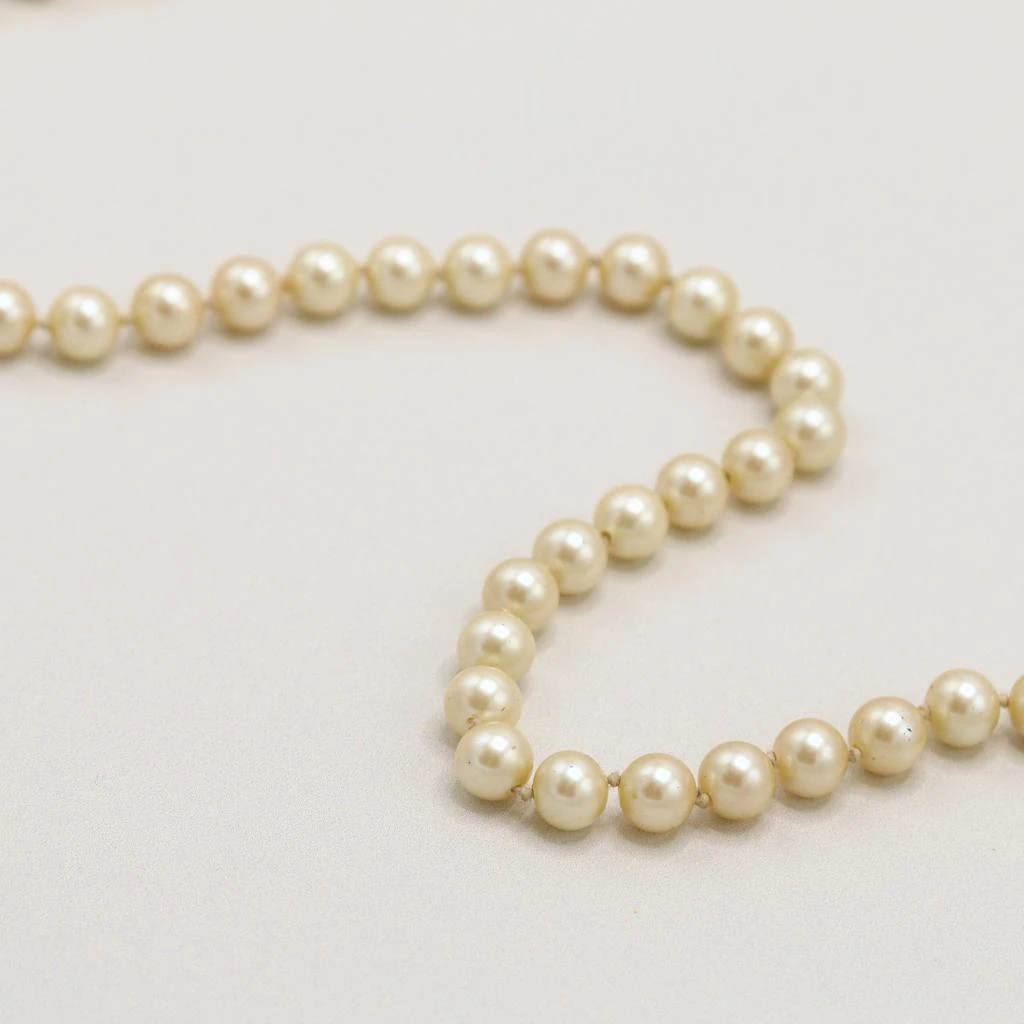 Orelia Vintage Vintage Stationed Pearl Long Necklace 3