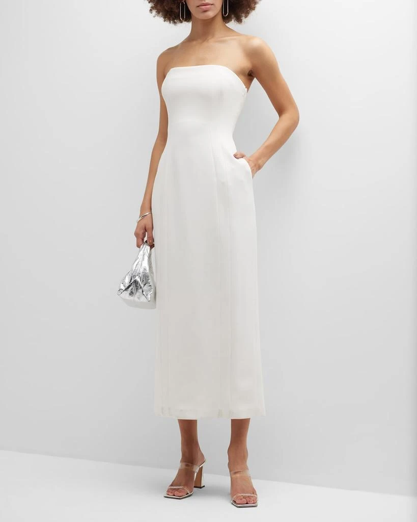 A.L.C. Elizabeth Strapless Midi Dress 3