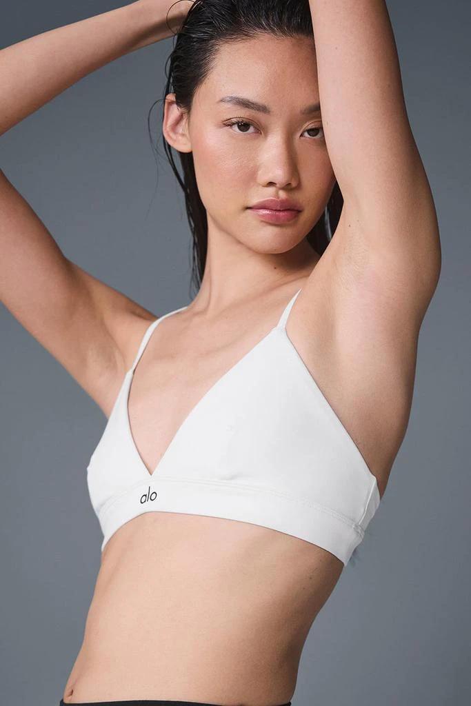 Alo Splendor Bra - Candy Red/White 5
