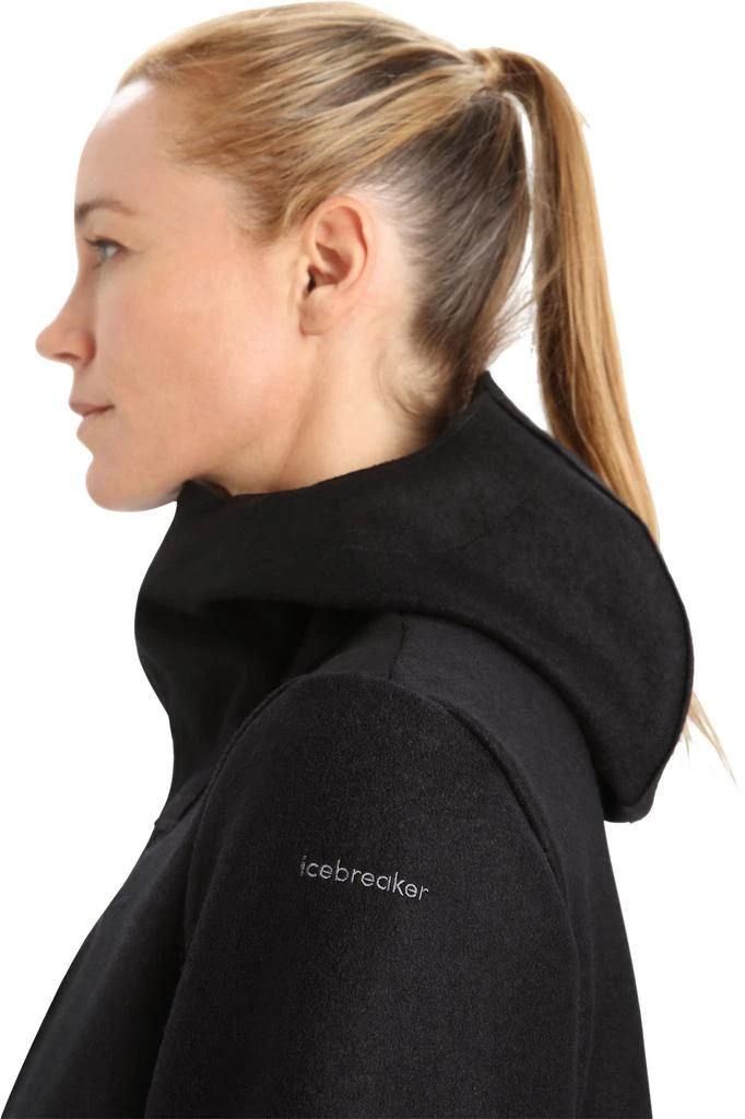 Icebreaker Felted Merino Hooded Jacket - Women's 2