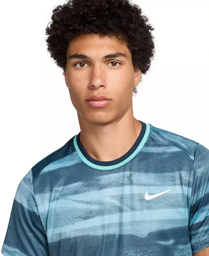 NIKE Men's Advantage Dri-FIT Logo Tennis T-Shirt 3