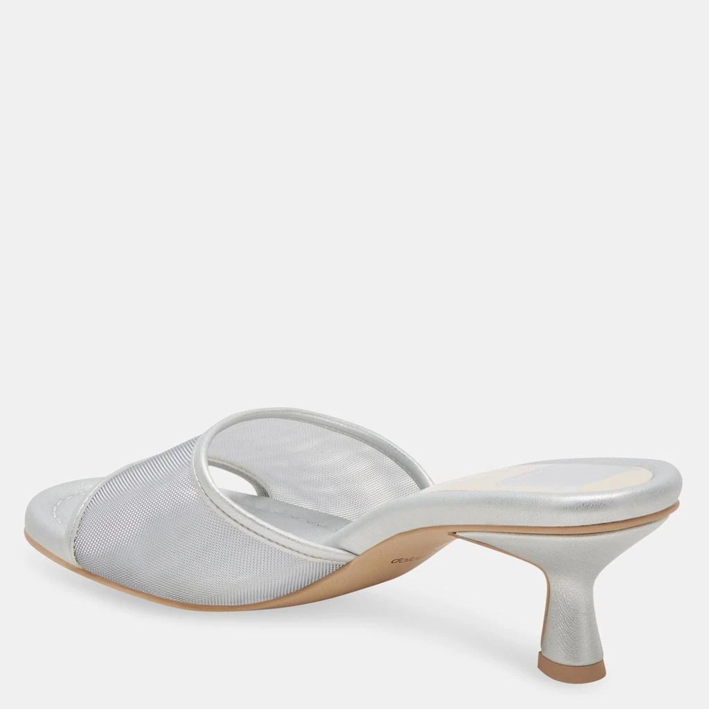 Dolce Vita Meeza Heels Silver Mesh 5
