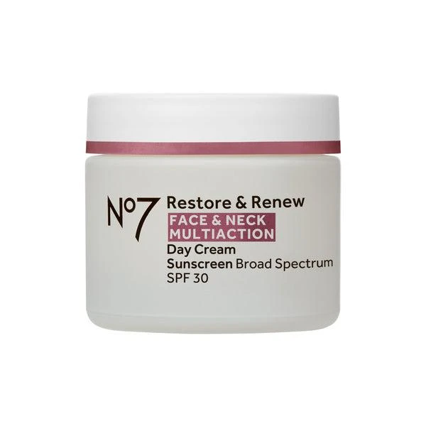 No7 Restore & Renew Multi Action Face & Neck Day Cream SPF 30 1