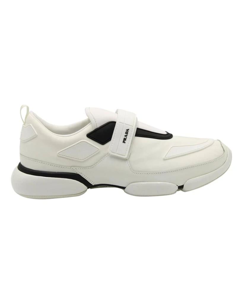 Prada Cloudbust Sneakers in White Leather 1