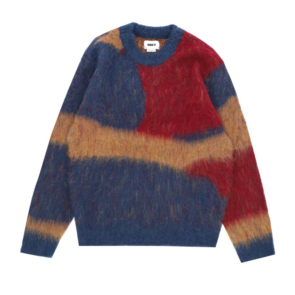 Obey Idlewood Sweater Men's French Navy Multi