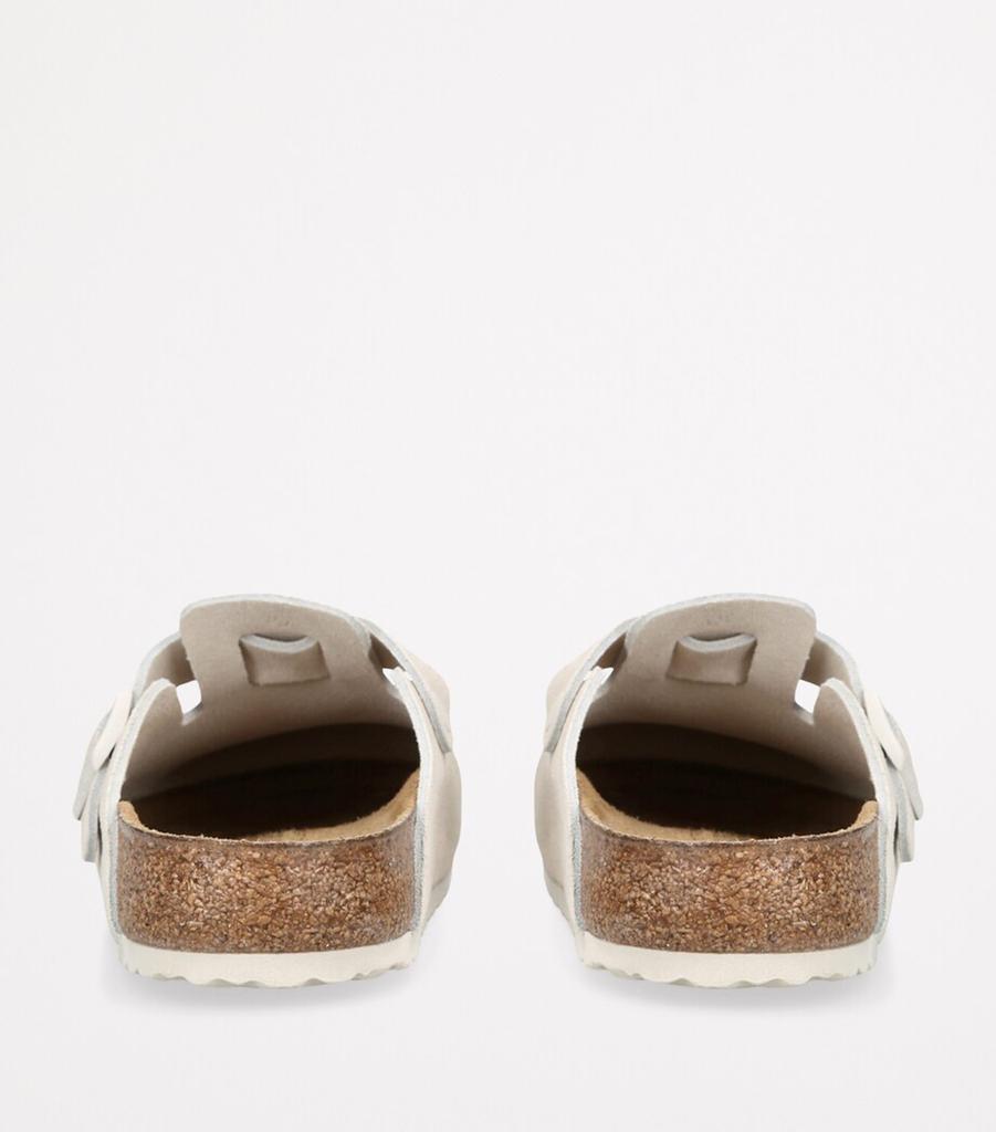Birkenstock Suede Boston Clogs