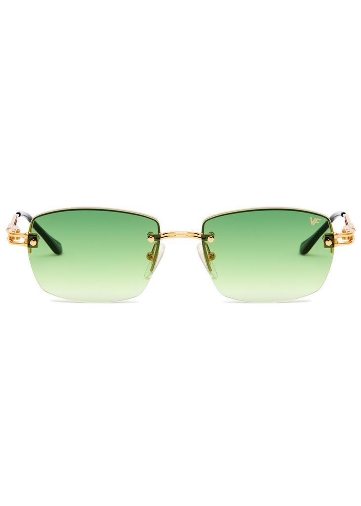 Vintage Frames Company L'Enfant Terrible Rimless rectangle sunglasses