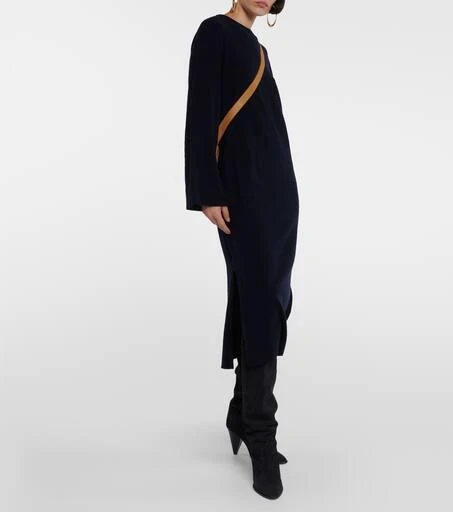 Jardin des Orangers Wool and cashmere sweater dress 6