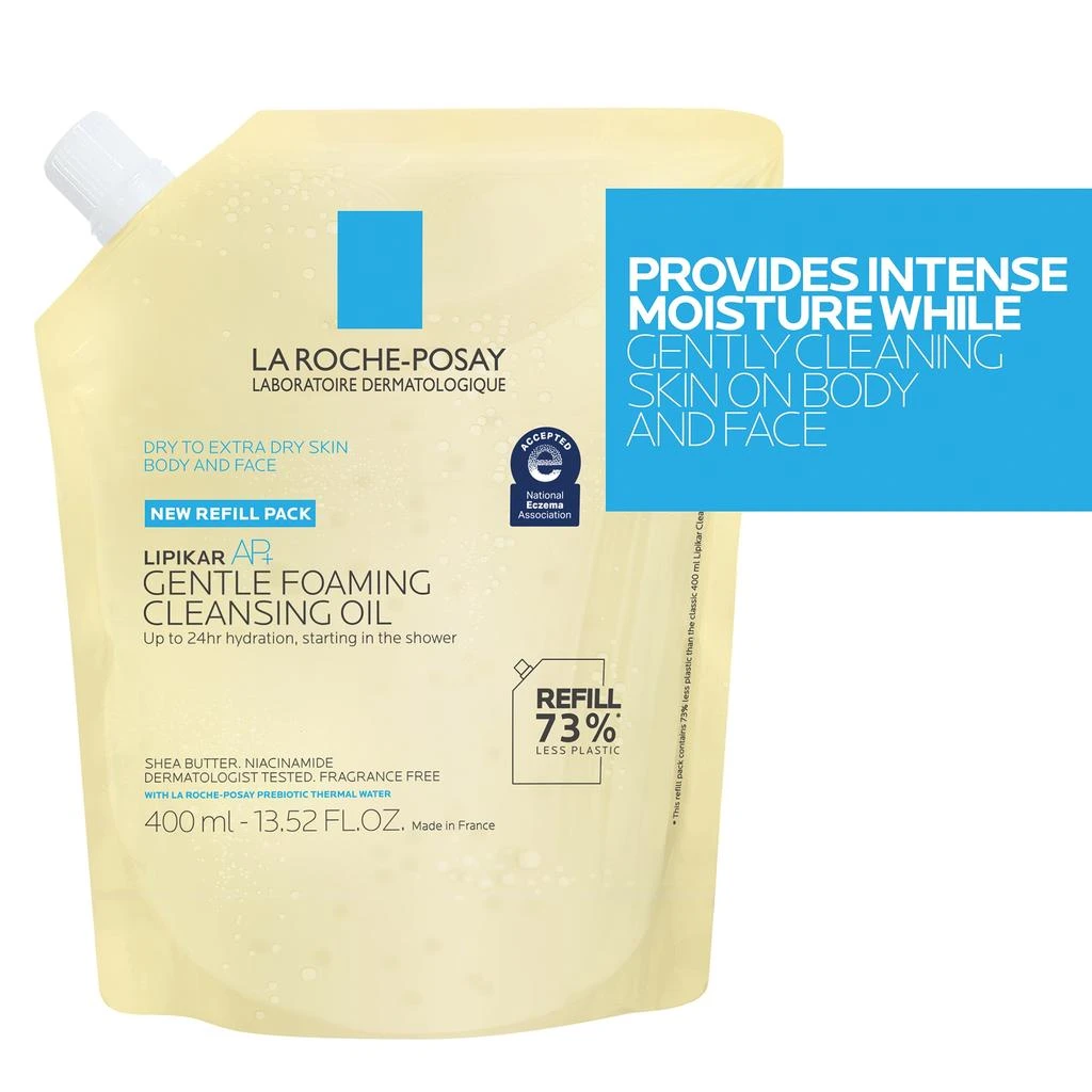 La Roche Posay La Roche-Posay Lipikar AP+ Gentle Foaming Cleansing Oil 2