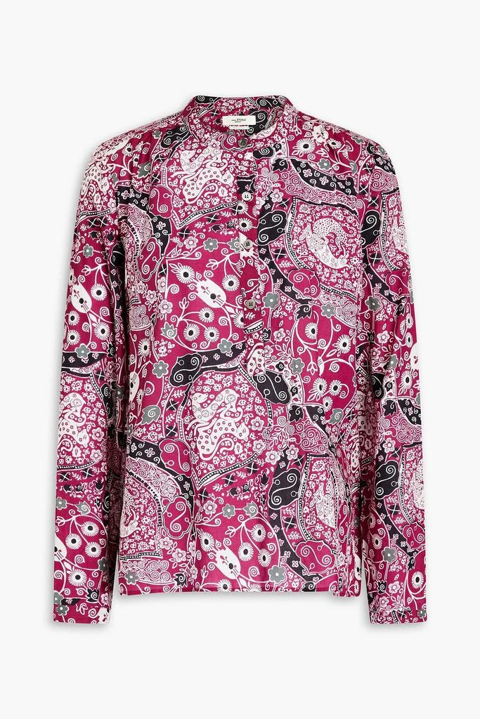 Isabel Marant Étoile Maria printed cotton-mousseline blouse 1