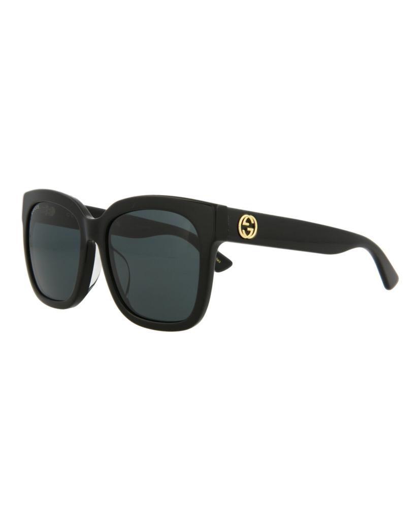 Gucci Rectangle-Frame Acetate Sunglasses