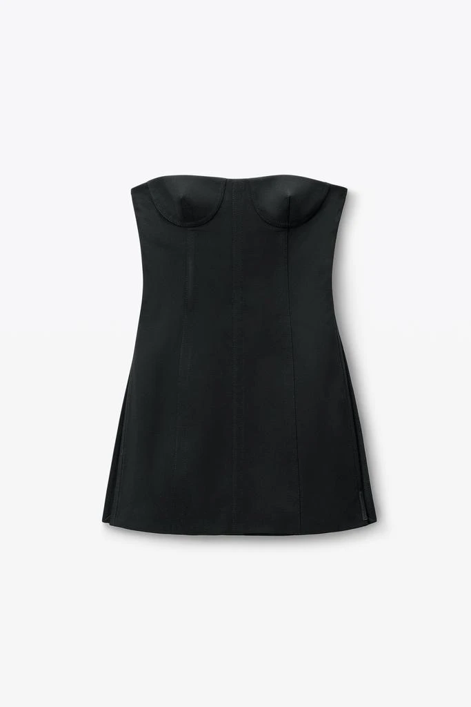 Alexander Wang Strapless Corset Top with Side Slits 2