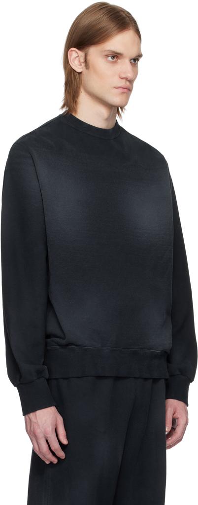 Omar Afridi Navy Dolman Crewneck Sweatshirt