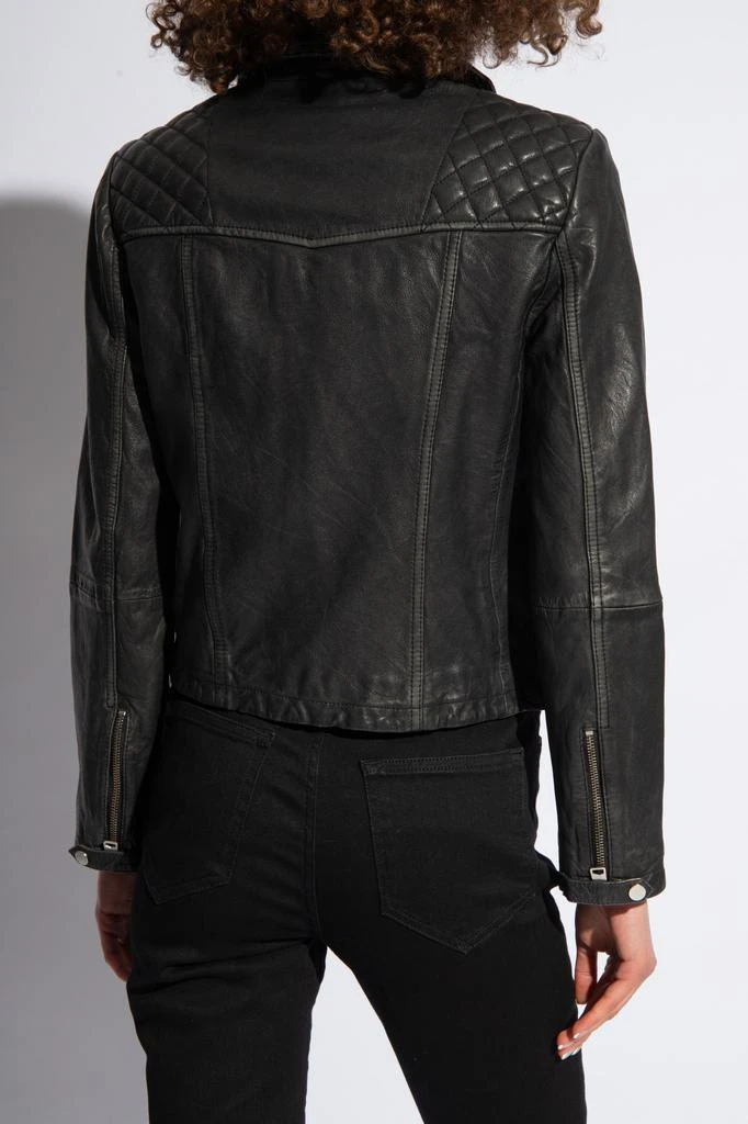ALL SAINTS ‘Cargo’ leather jacket 4