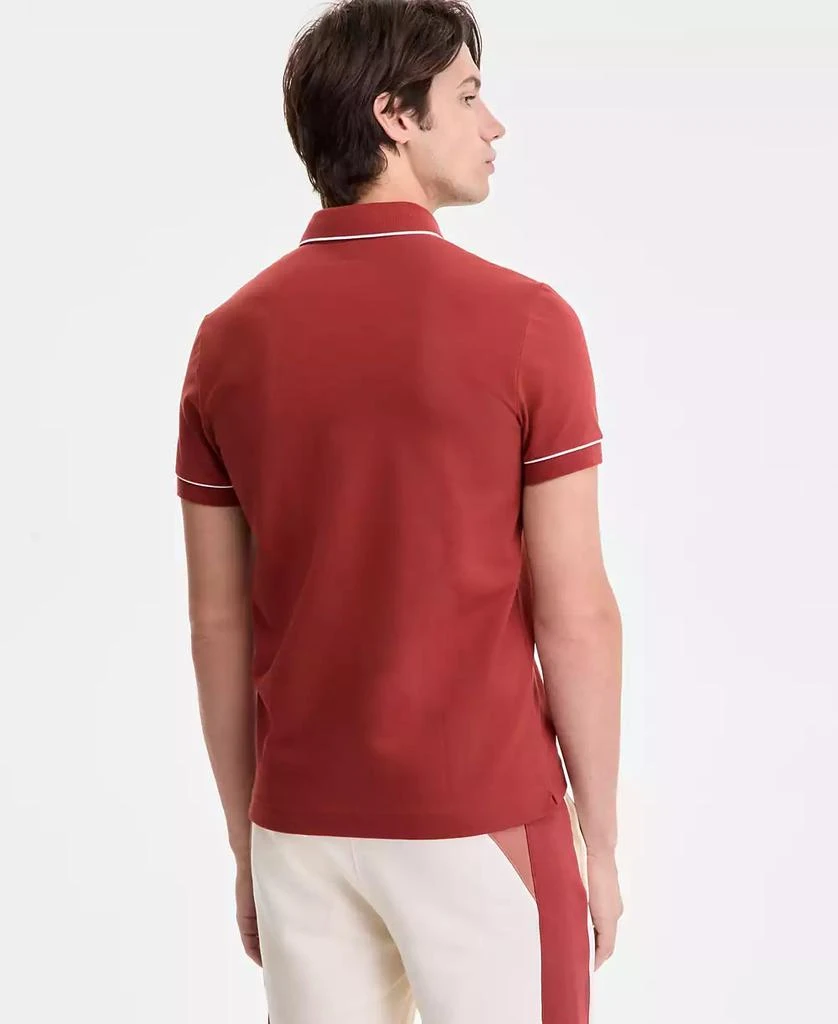 Lacoste Men's Regular-Fit Tipped Polo Shirt 10