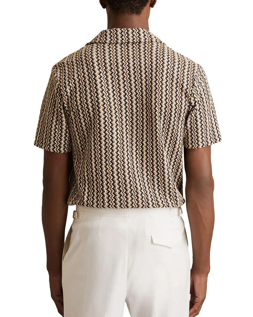 REISS Vallata Printed Camp Shirt 2