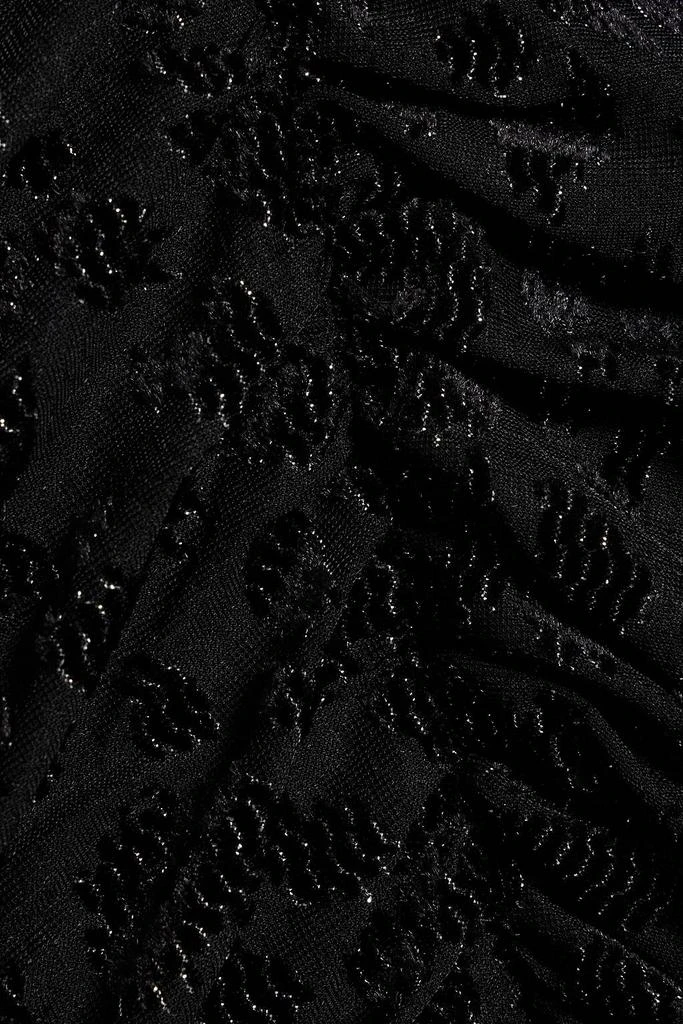 IRO Audry leopard-print devoré-velvet mini dress 4