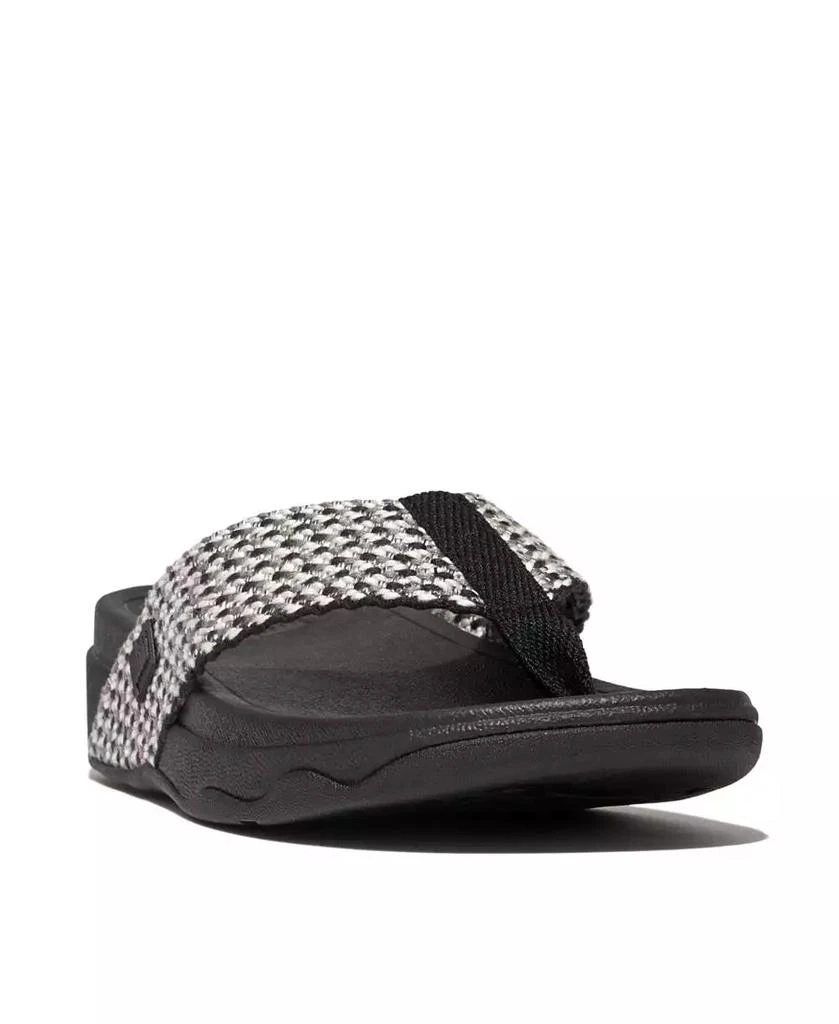 FitFlop Women's Surfa Multi-Tone Webbing Toe-Post Sandals 1