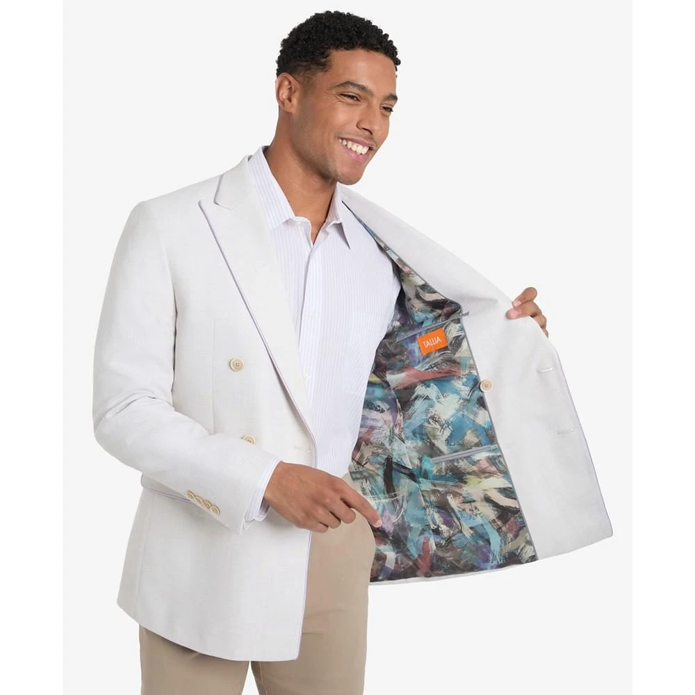 Tallia Men's Slim-Fit Double-Breasted Sport Coat 8