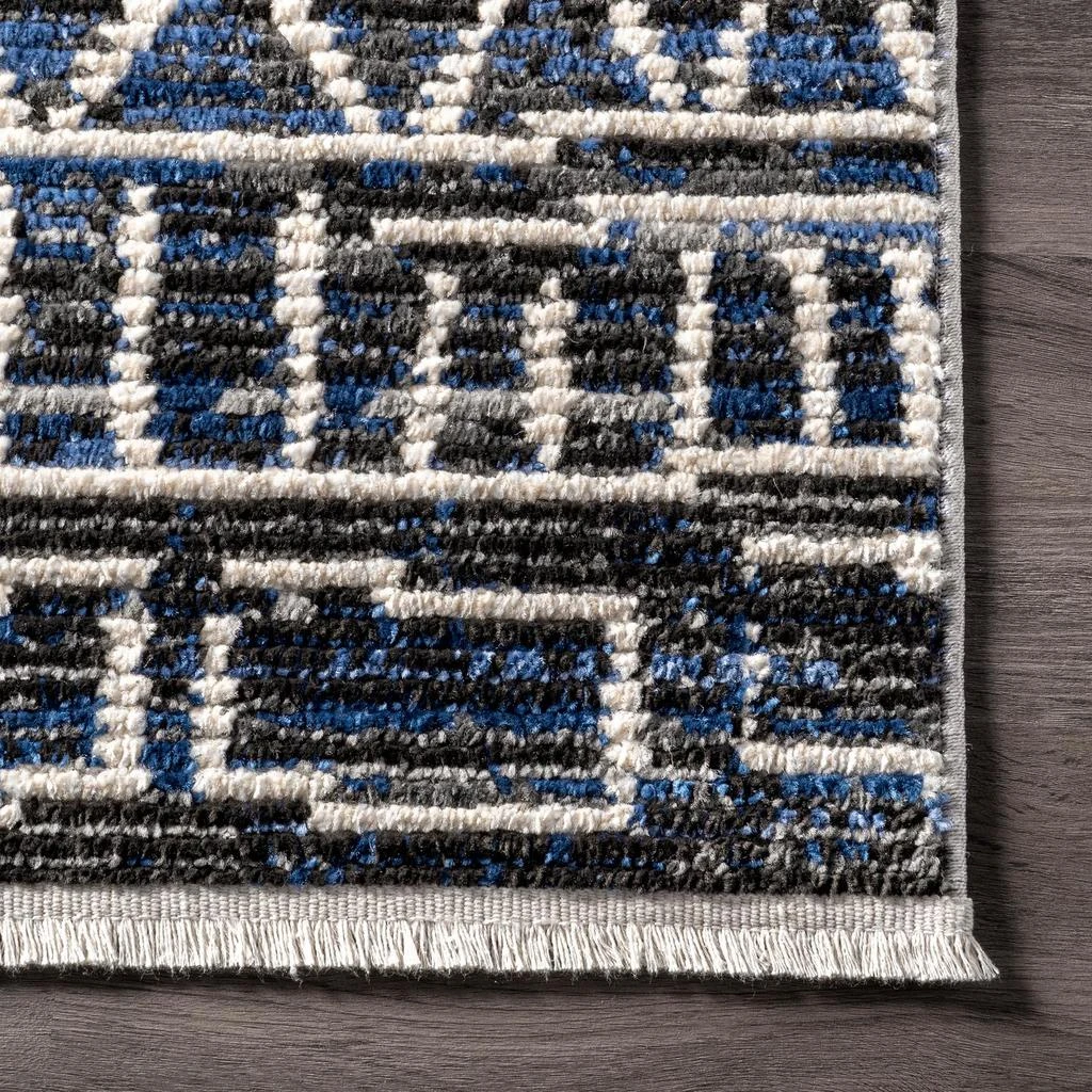 nuLOOM Maisie Banded Tribal Area Rug 3