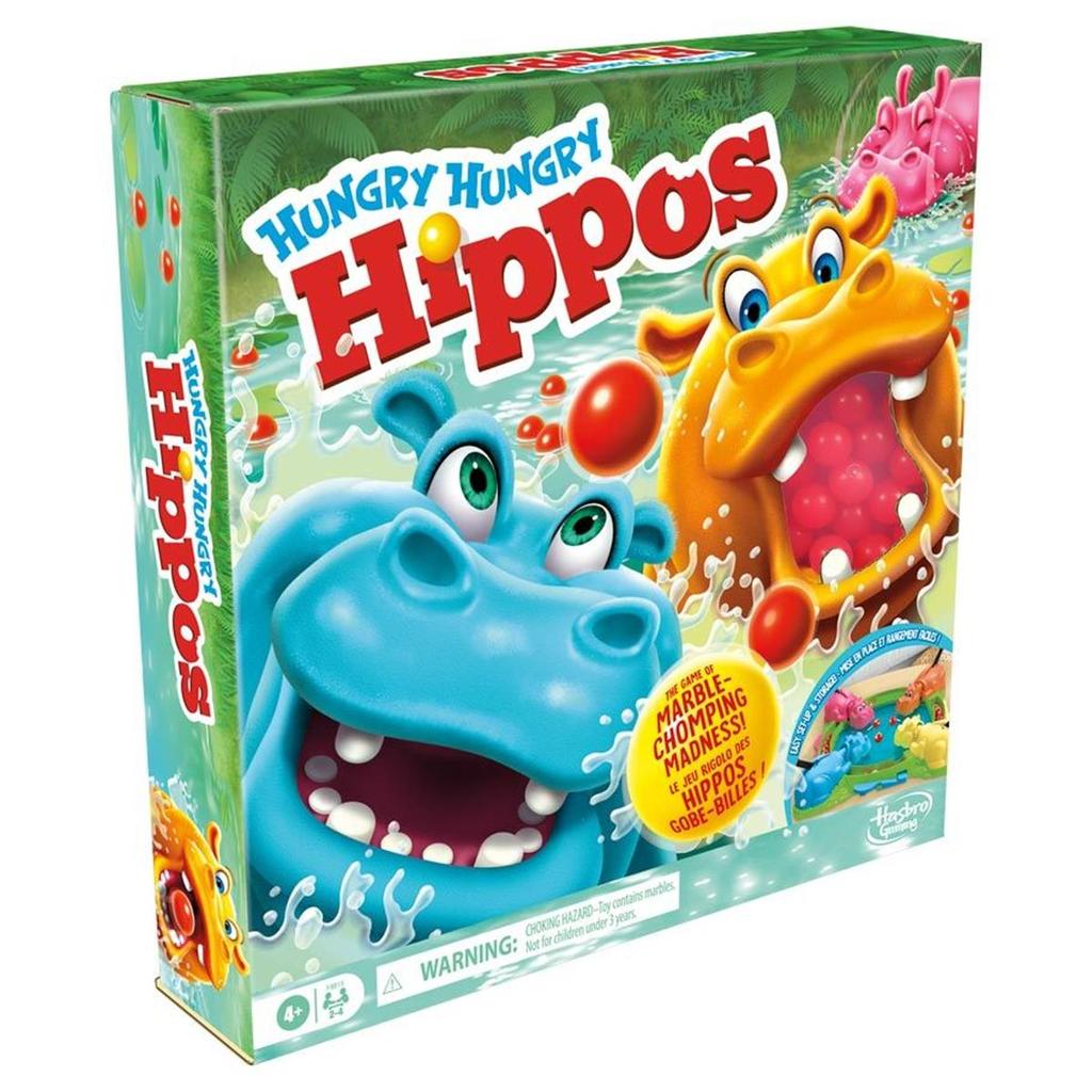 Hasbro Hungry Hungry Hippos Refresh Board Game
