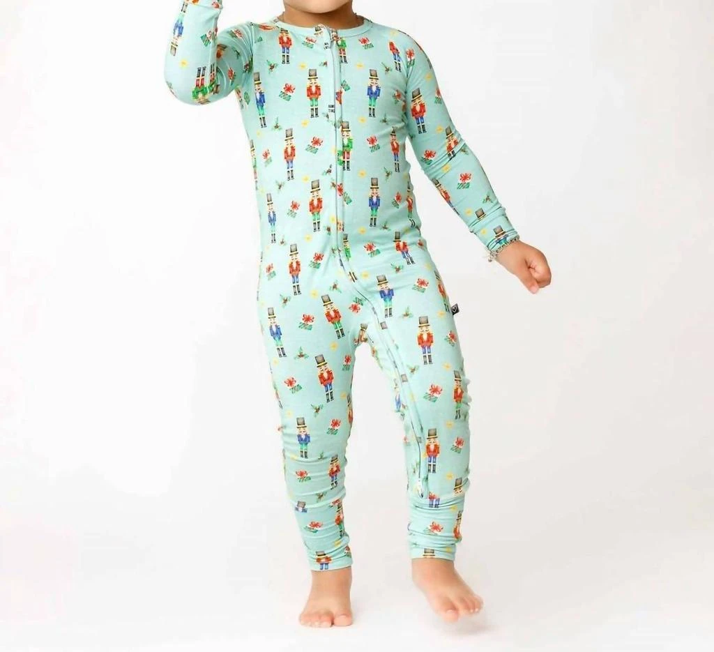 Lev Baby Lev Baby - Cole Poppy Convertible Romper