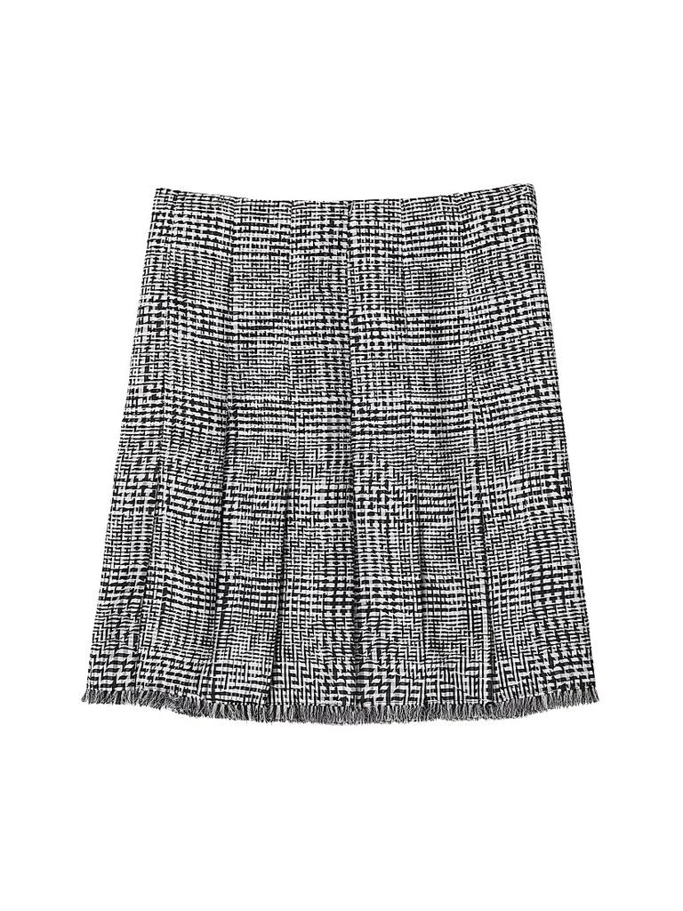 Burberry Glen Check Wrap Miniskirt 2