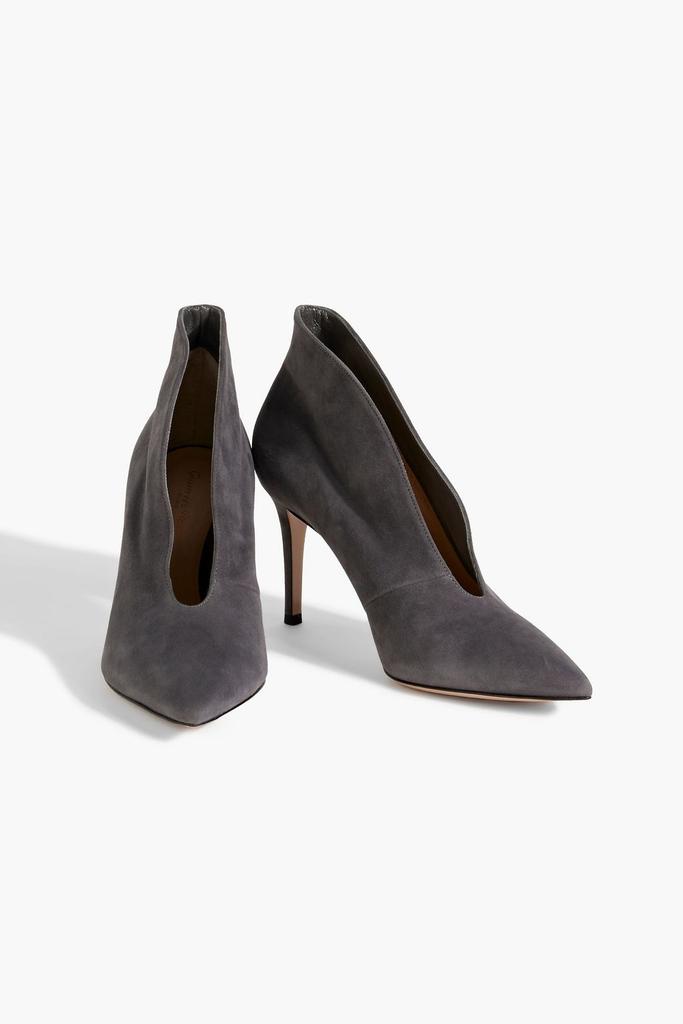 Gianvito Rossi Suede ankle boots