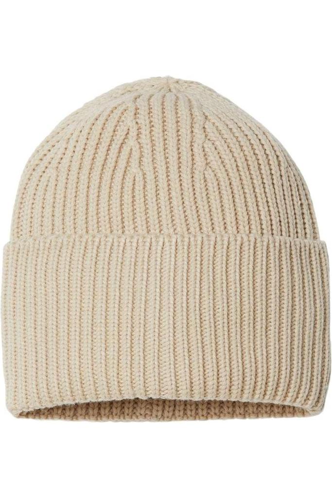 Courreges｜BEANIES (324MCP012FI0062 9001) Courreges Gray Ribbed Wool Beanie - Grey | 324MCP012FI00629001