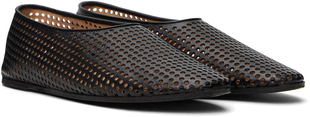 Marsèll Black Coltellaccio Forata Slippers 4
