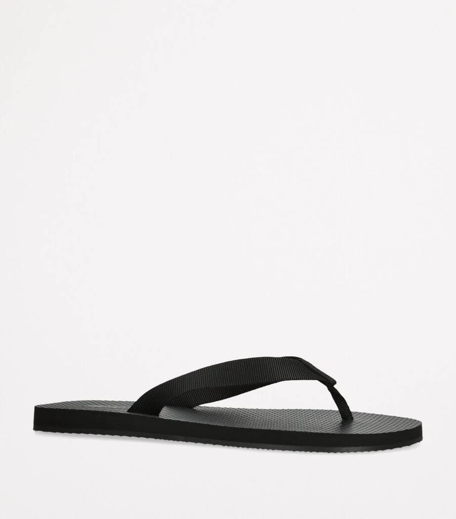 The Row Dune Leather Flip Flops 3