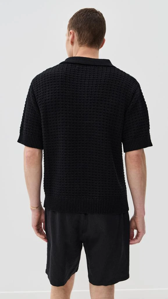 The Elder Statesman Nora Lite Check Unisex Polo 4
