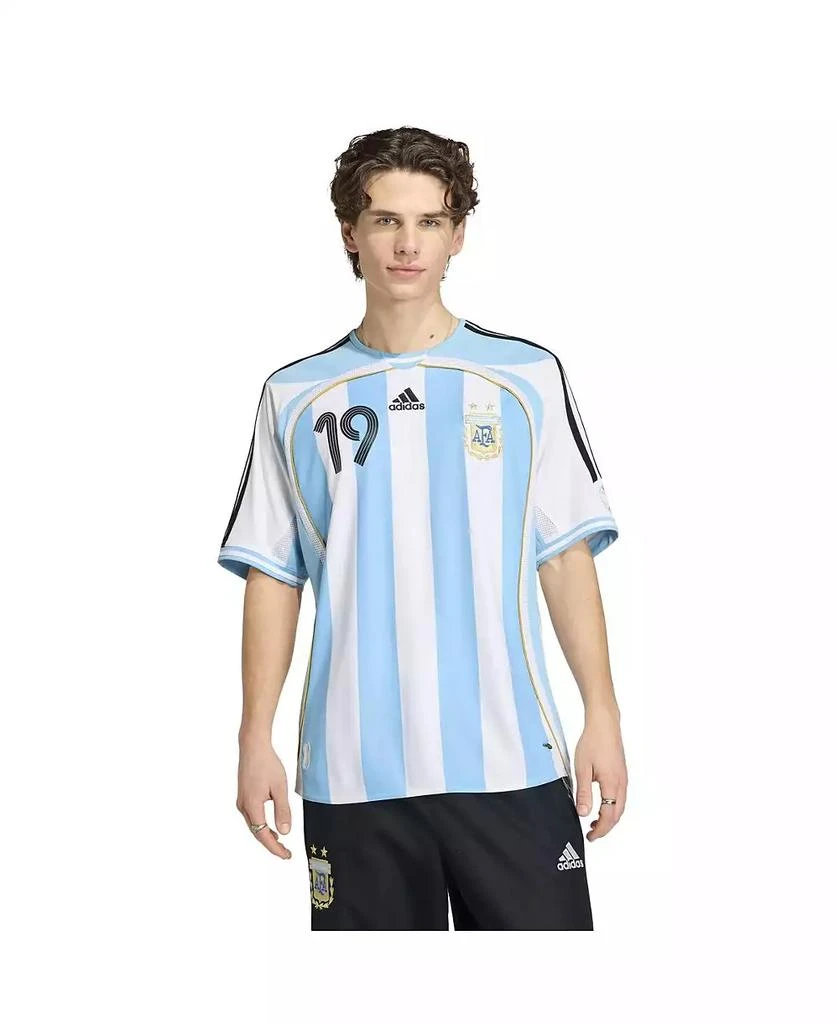 Adidas Men
s Lionel Messi White Argentina National Team 2006 Bringback Home Jersey