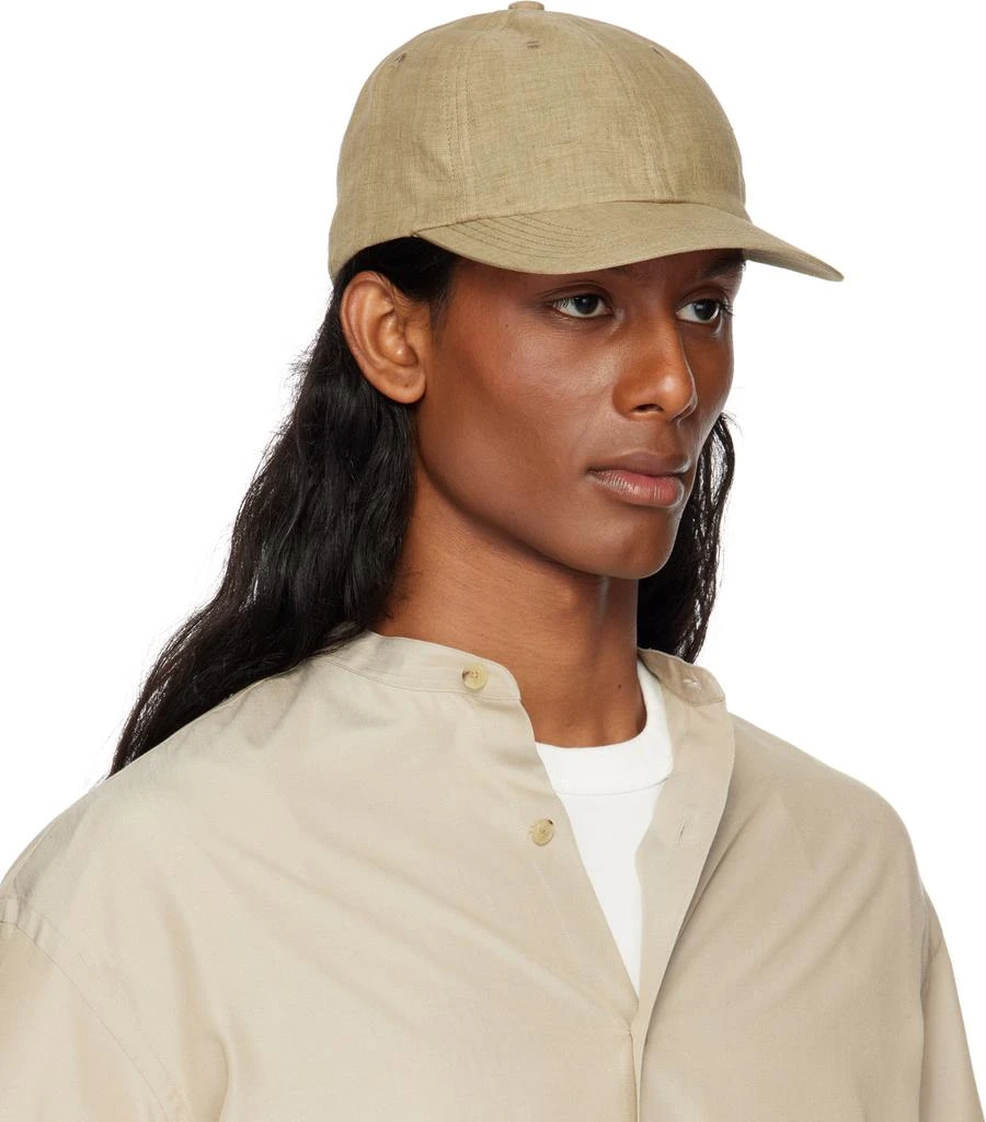 YLÈVE Khaki Kijima Takayuki Edition Linen Cap 2