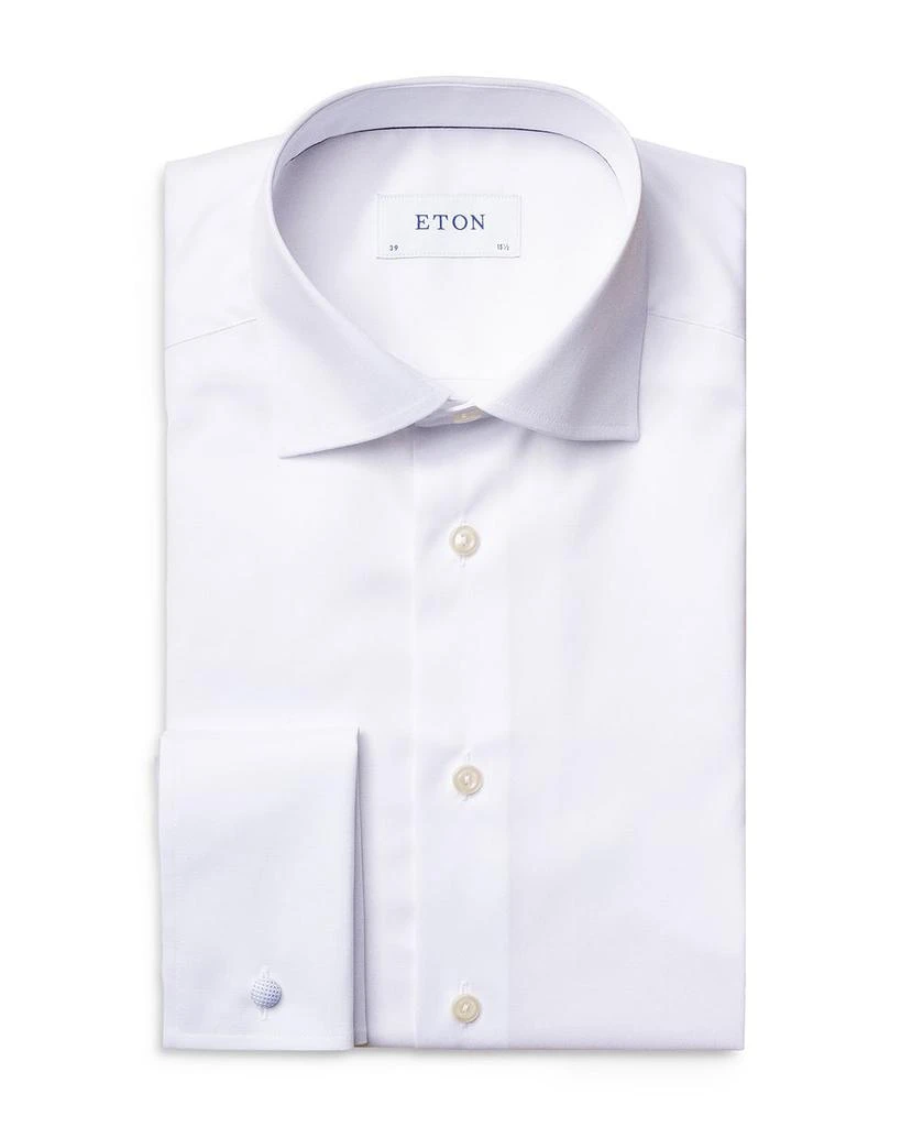 Eton Contemporary Fit Signature Twill French Cuff Dress Shirt 7
