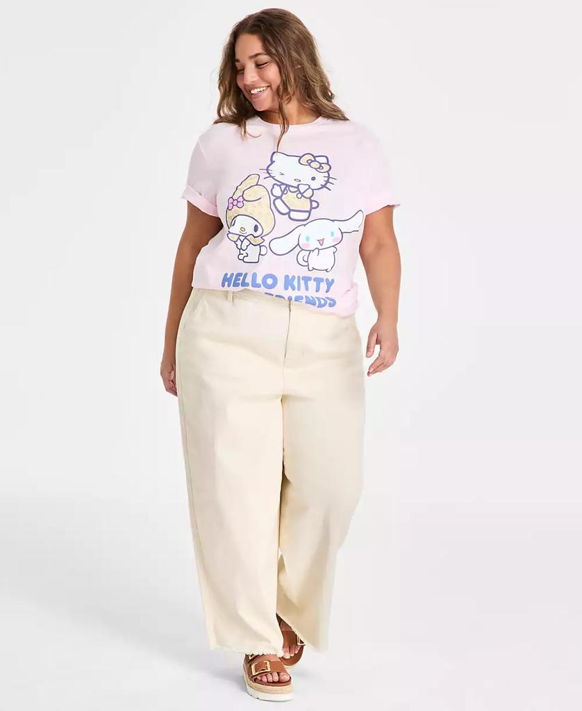 Love Tribe Trendy Plus Size Hello Kitty & Friends Graphic T-Shirt