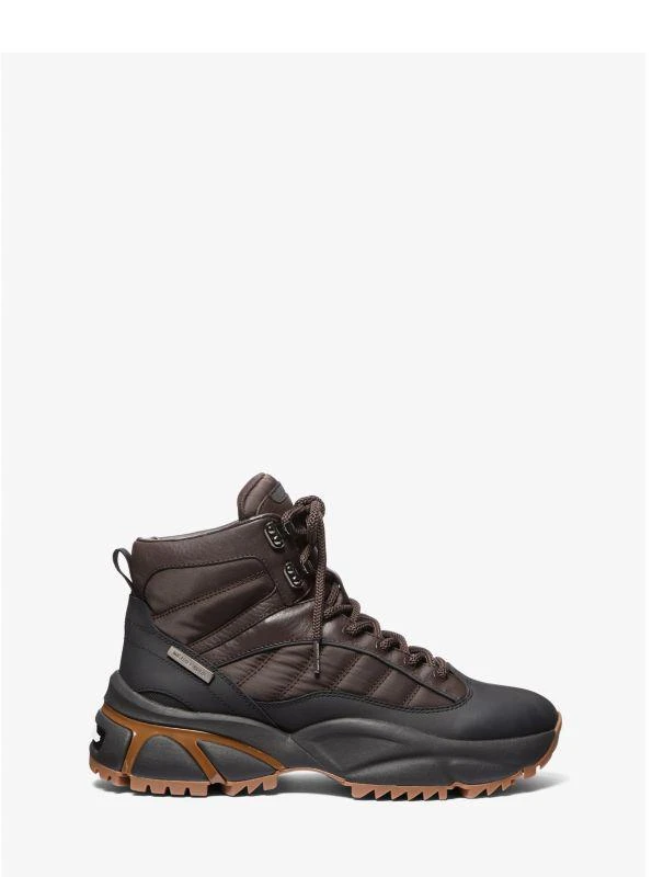 Michael Kors Logan Waterproof Leather Urban Trekking Boot 2